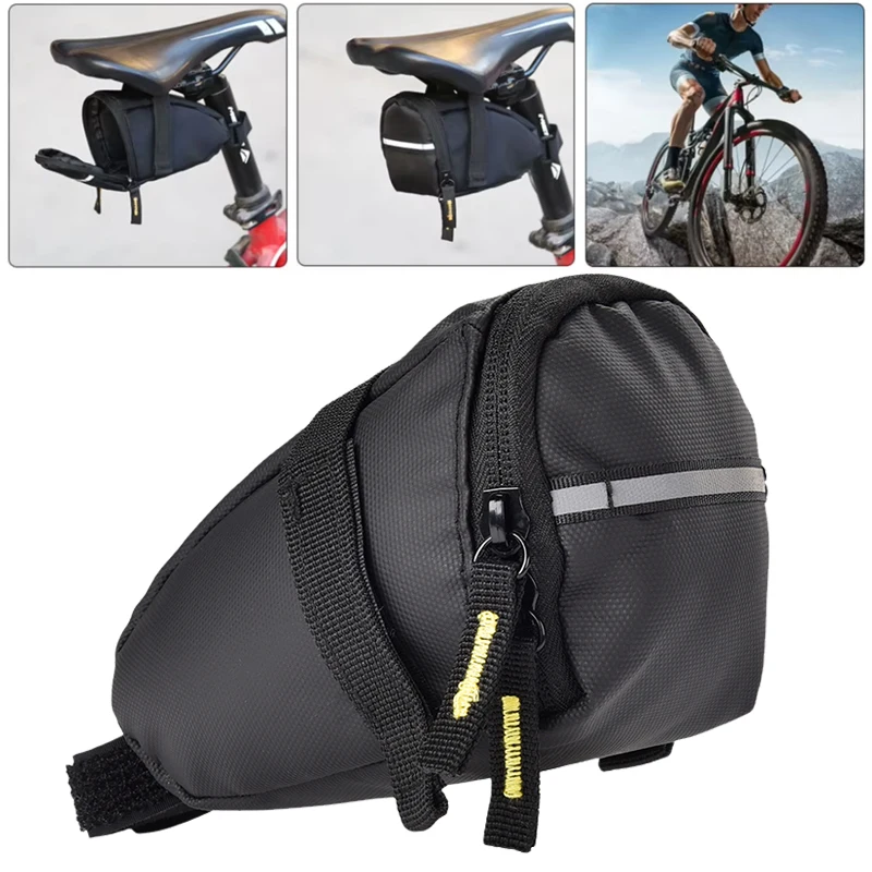 

Durable Bicycle Bags Multi-function Bicycle Saddle Bag Rainproof MTB Seatpost Rear Storage Pouch Cycling Equipment
