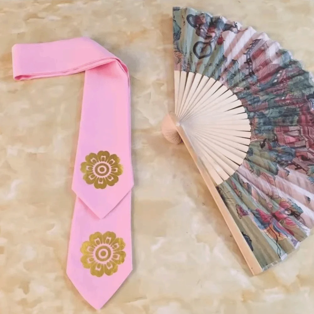 Sweet Flower Korean Headband Ribbon Traditional Korean Hanbok Hairband Hair Clip Court Stage Dance Costume Hanfu view 2