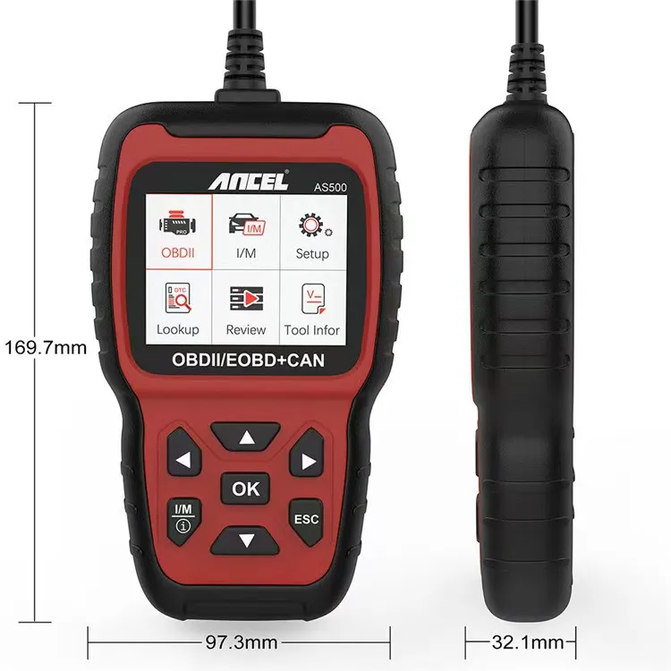 All OBDII functions Multi-languages Car Engine Analyzer Fault Diagnostic Repair Tool Code Reader Data Stream Error Code Clearing view 6