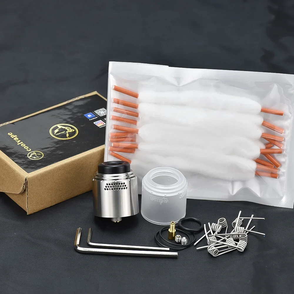 28 RDA Squonk BF PIN 316ss 28 atomizer tank for coils & atomizers - gallery image 4
