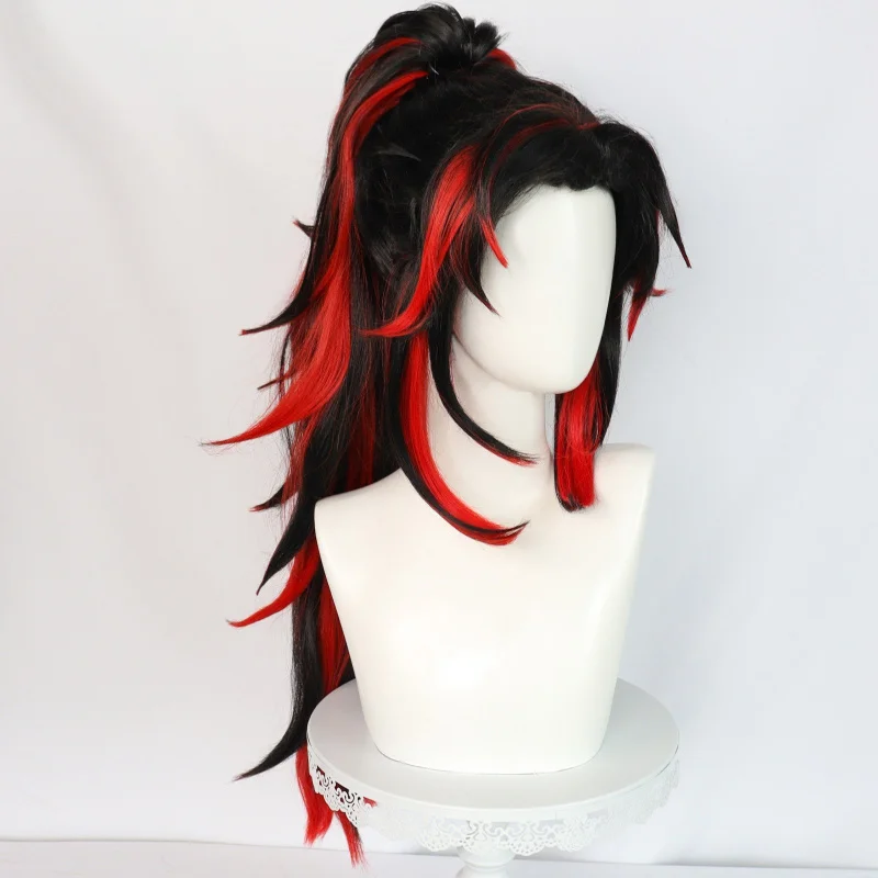 شعر مستعار ذو طابع بطيئة الحركة شبح المبيد السيف كوس بعد المملكة حافة شعر مستعار تأثيري زي الهالوين عرض مسرحي شعر مستعار