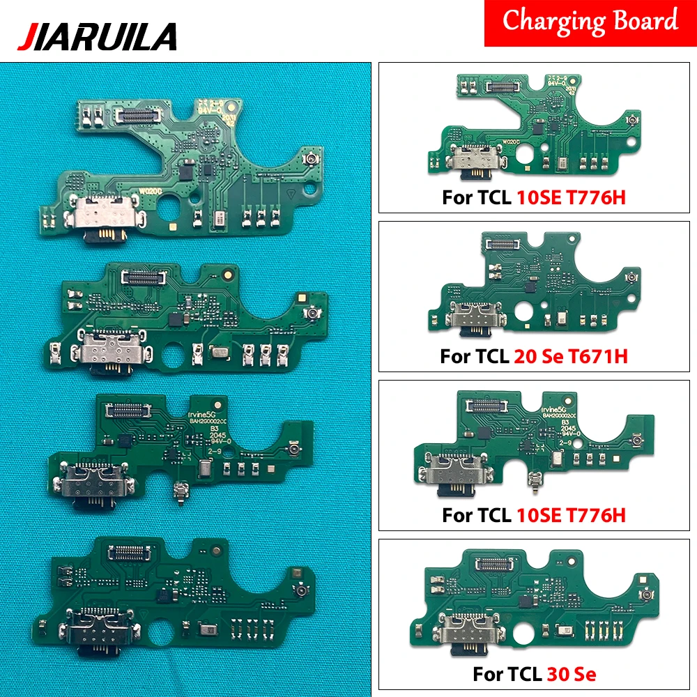 USB Charge Port Jack Dock Connector Charging Board Flex For TCL 10 Plus 10L 10SE 20 5G 20 Pro se XE 20L 20R 20Y 30 40 405 408 image 6