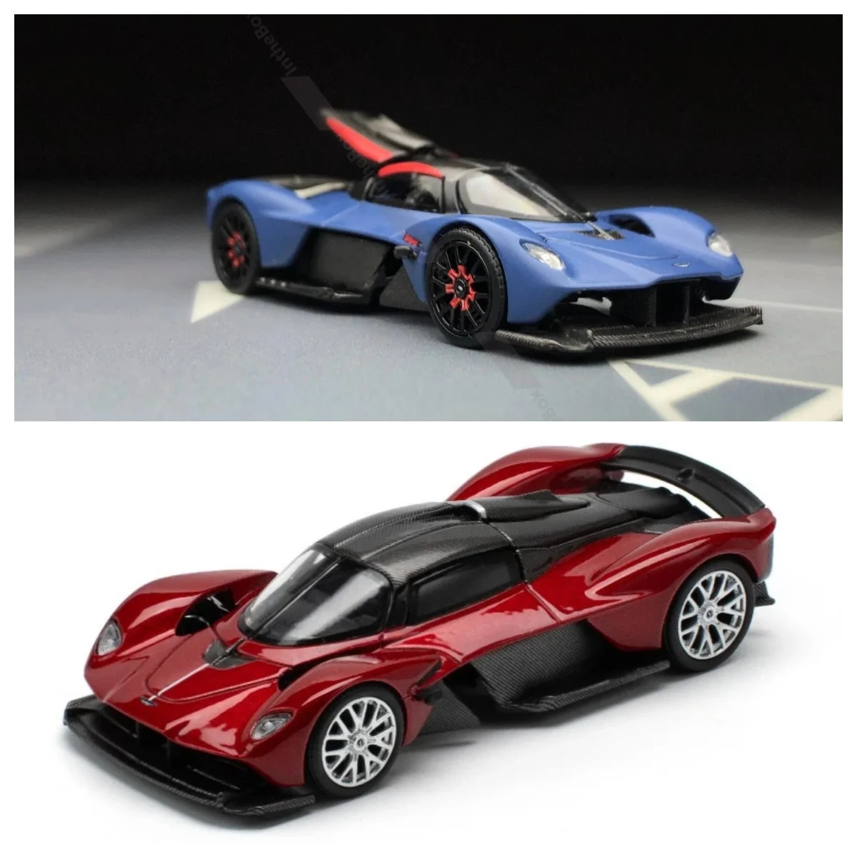 

Литая под давлением модель автомобиля POPRACE 1/64 Valkyrie Super Car, ограниченная серия