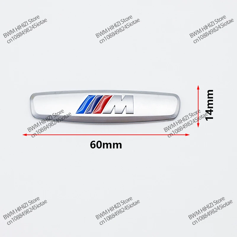 3D Metal Nameplate Badge Seat Sticker For BMW E36 E46 E53 E90 E60 E61 E93 E87 X1 X3 X5 X7 F30 F20 F10 E28 Interior Decoration
