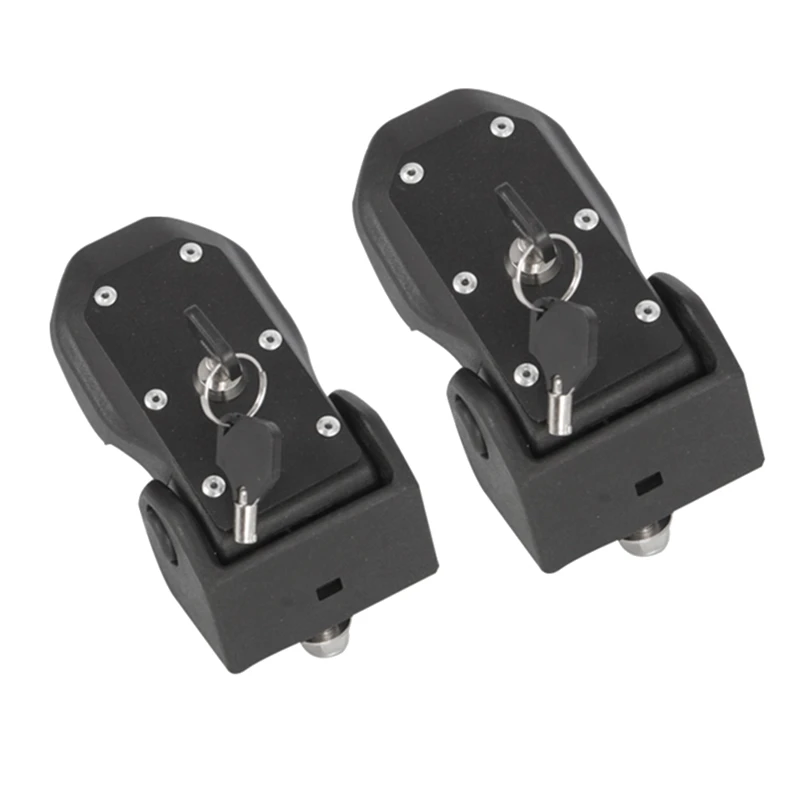 Engine Hood Latch Lock Catches Kits For Jeep Wrangler JK 07-17 JL Unlimited 18-Later Gladiator JT 20-Later Metal