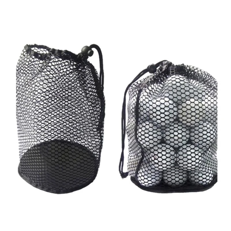 Borsa per palline da golf Borsa per riporre palline da golf Borsa sportiva in rete Borsa a rete da golf con coulisse Pratica a