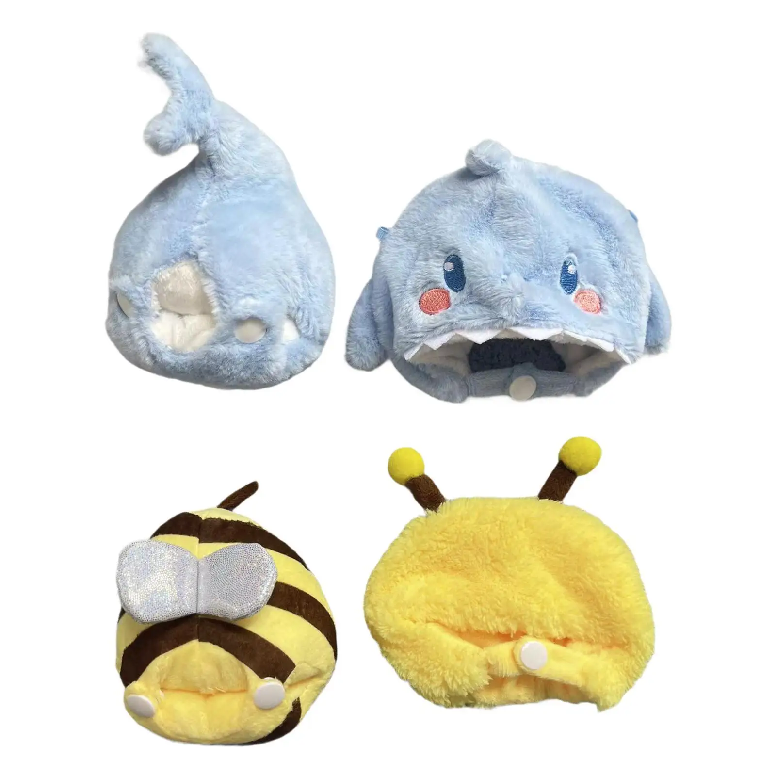 Schattige Eendenpop-Outfit Voor Pluche Speelgoed Van 15Cm-Schattige Verkleedset