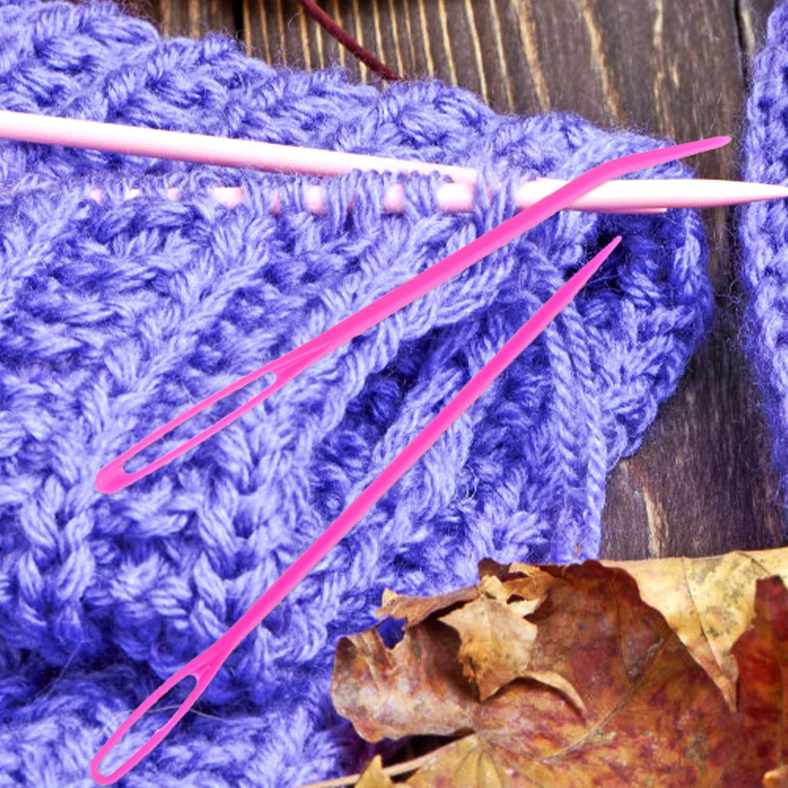 

1Set Hand Sewing Needles Set Premium Knitting Needles for Yarn Craft DIY Sweater Hat Scarf Socks Gloves Repair Portable Sewing