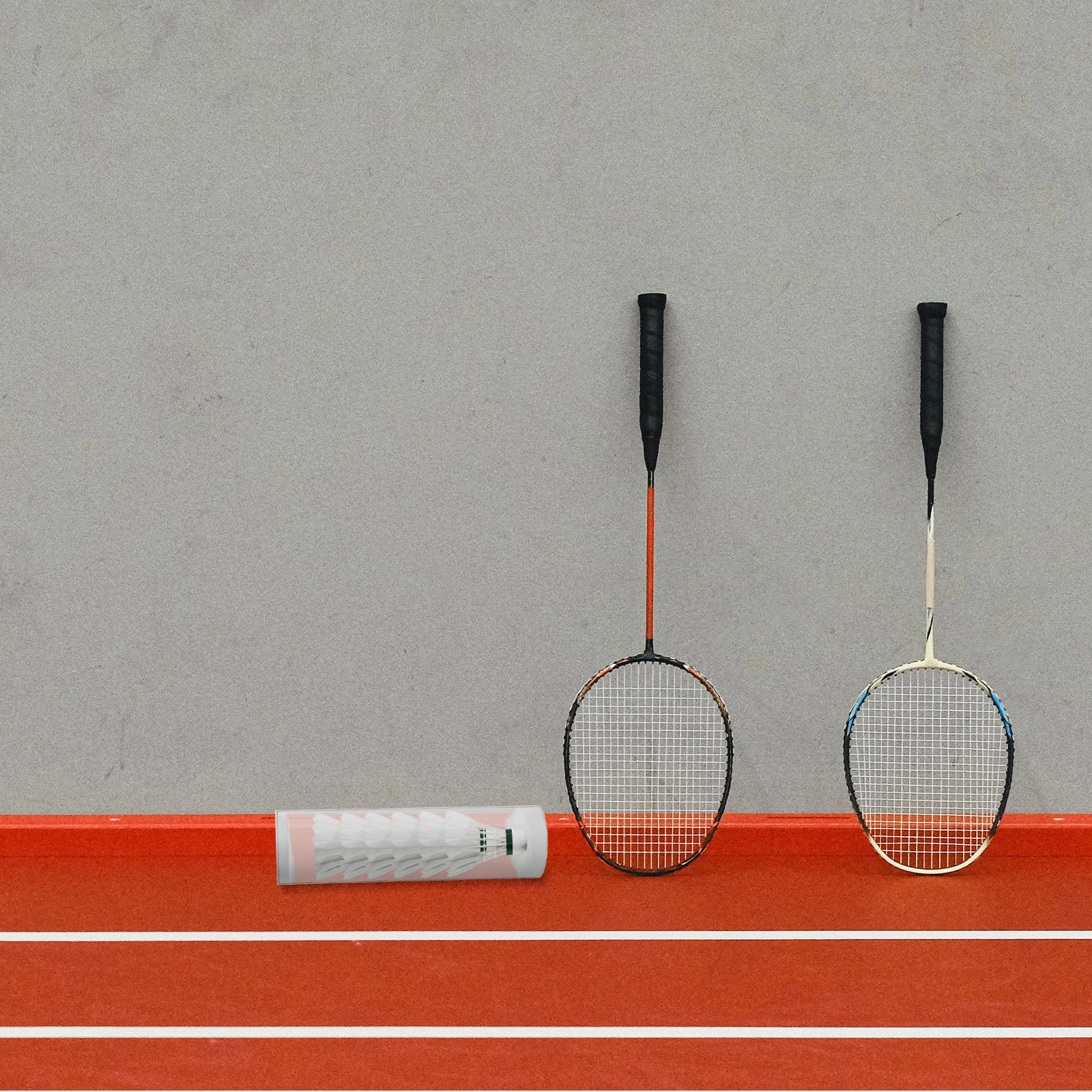 

Lightweight Plastic Badminton Tube Clear Shuttlecocks Storage Container Portable Organizer for Outdoor Racquet Sports
