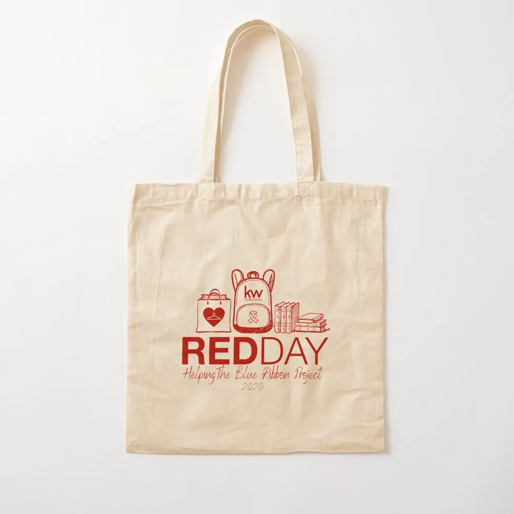 RED Day 2020 Tote Bag Women's shopper bag Women's beach bags woman shopping bag tote men