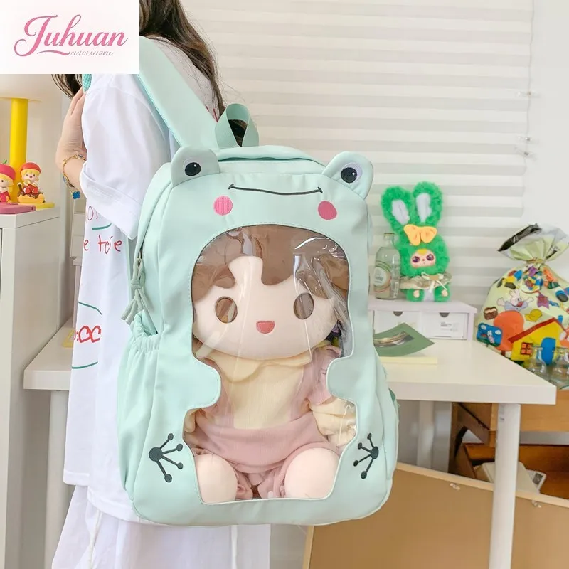 Kawaii الكرتون Ita حقيبة سعة كبيرة Mochila الساخن حقيبة التبريد حقائب الطالب للنساء حقائب مدرسية عصرية جديدة كيس فام