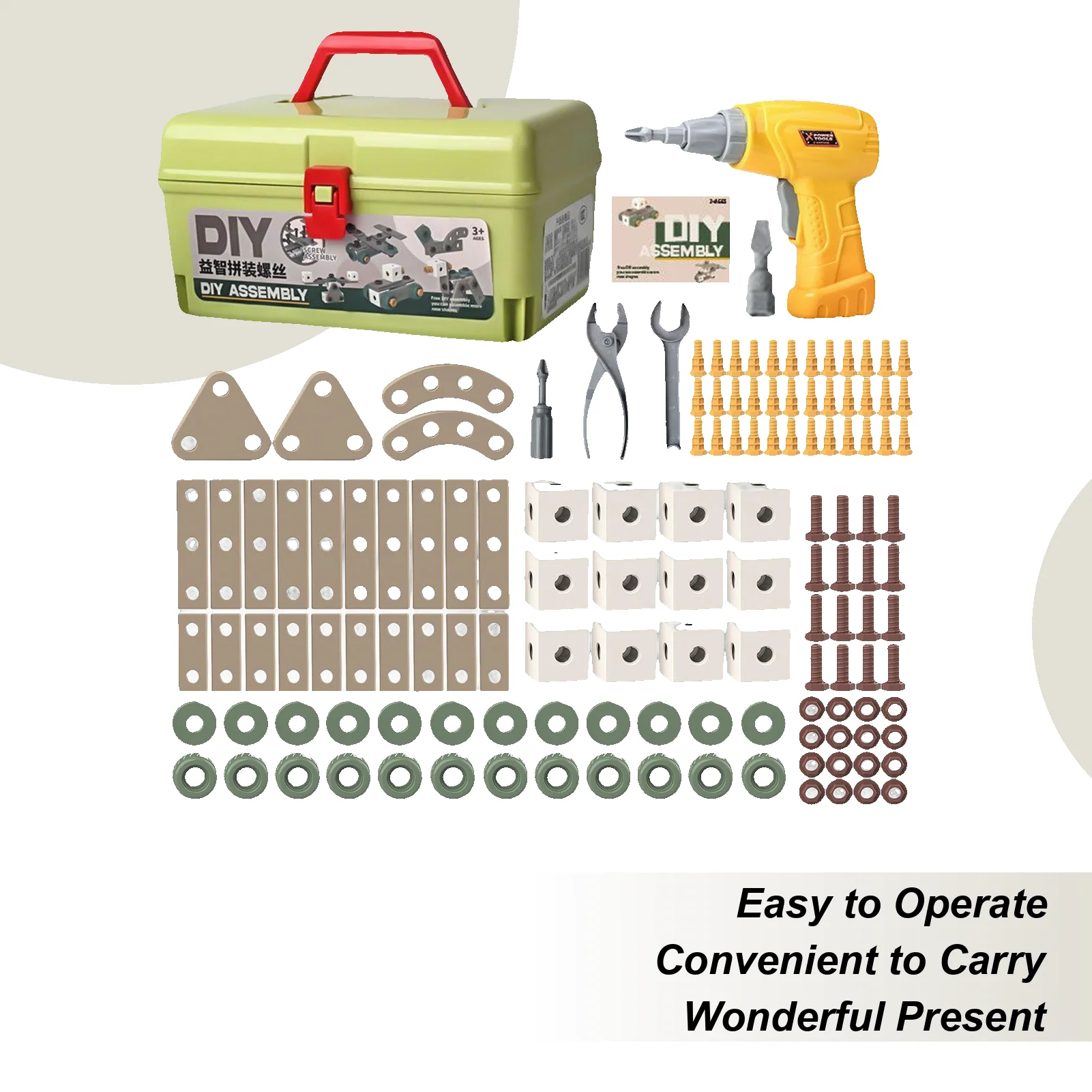 

Дизайн и дрель, игрушка, дрель, игрушки, ящик для инструментов, образовательный обучающий набор для детей, мальчиков, конструкция для малышей, мастерская на Рождество, день рождения