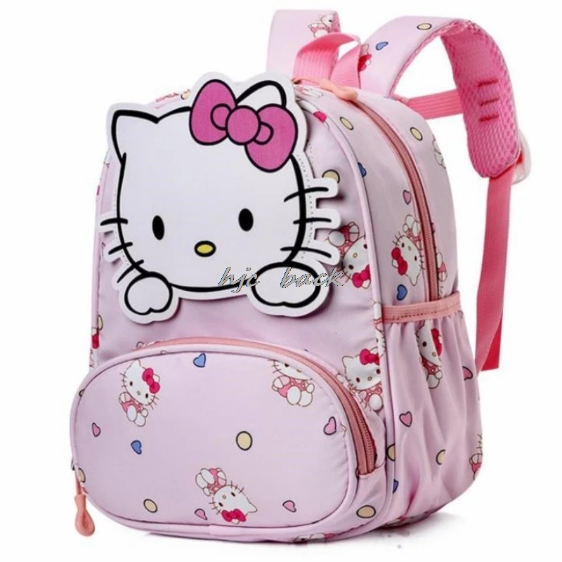 Kuromi กระเป๋าเป้สะพายหลังน่ารักลายการ์ตูน Hello Kitty, กระเป๋านักเรียนอนุบาลกระเป๋าเป้สะพายหลังน้ำหนักเบาสำหรับเด็กผู้หญิงกระเป๋าเป้สะพายหลังน่ารักของขวัญสำหรับเด็กวัยหัดเดิน