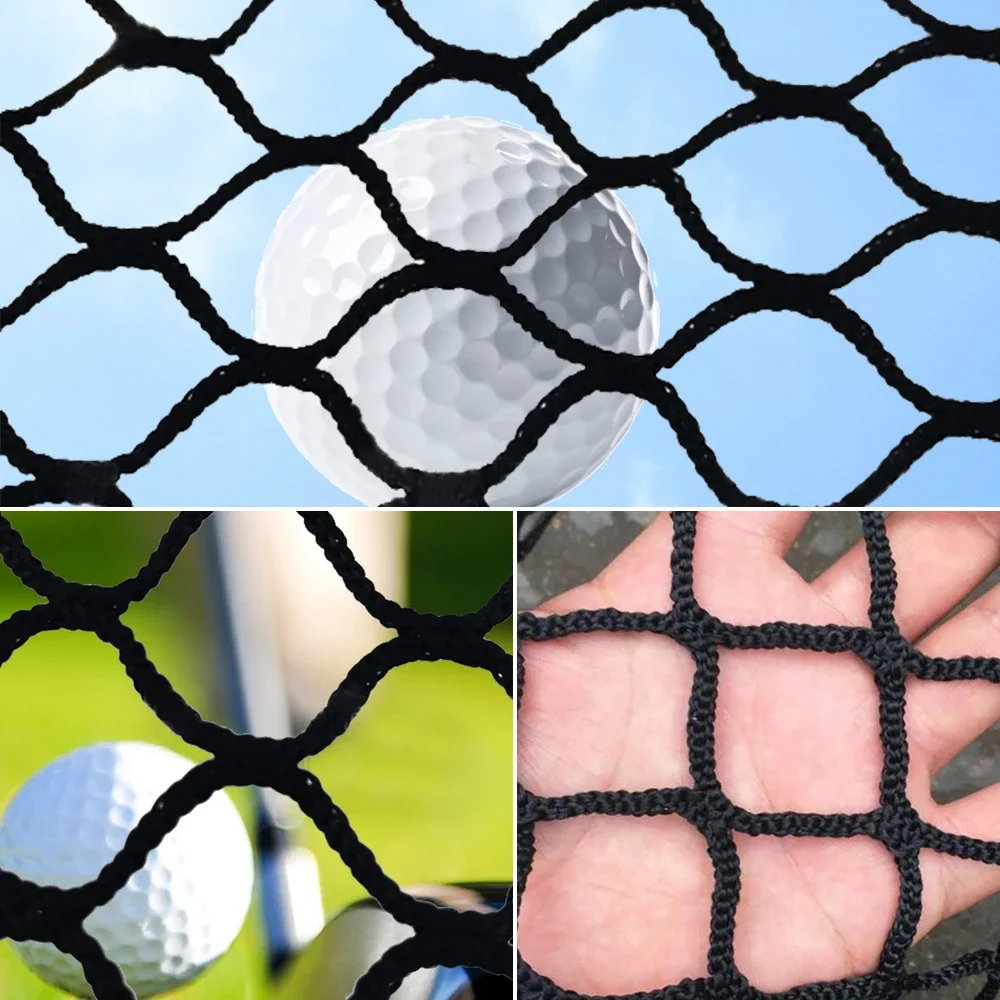 3 * 3m Golf Practice Net, High Impact Golf Hitting Net, Heavy-Duty Golf Practice Barrier Tennis Sports Tool