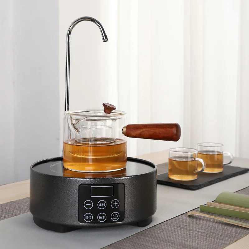 Calentador eléctrico de cerámica de 220V, dispensador automático de agua, placa de cocina caliente, calentador de fabricante de té, horno de calefacción de 1200W