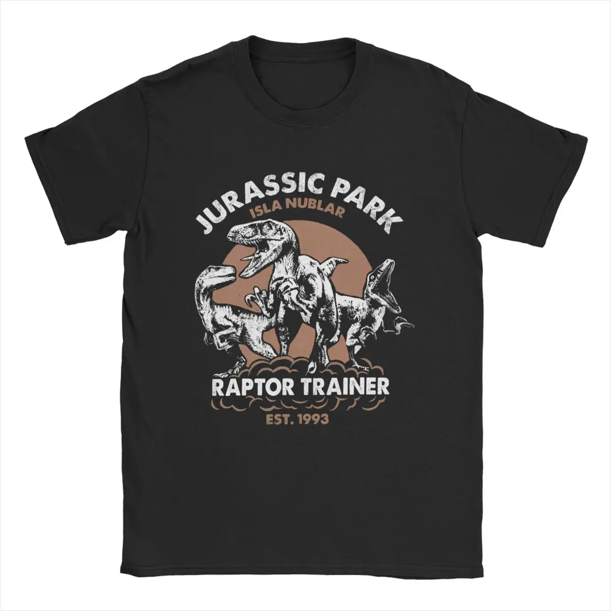 العالم الجوراسي ولادة جديدة تي شيرت للجنسين ملابس علوية من القطن مضحك 2025 الديناصورات فيلم جولة الرقبة قصيرة الأكمام #2