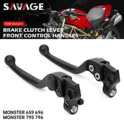 For DUCATI Monster 659 696 796 795 DesertX Scrambler 1100 800 Motorcycle Front Brake Clutch Lever Handlebar Control Kit Handles