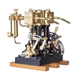 KACIO  LS214  Reciprocating Steam Engine Scientific Toy Engine Model Retro Engine Gift Teaching Boy Educational Toy