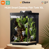 Xiaomi Mijia 10L Smart Fish Tank Desktop Aquarium Modern Design Space Saving Auto Filter App Feeding One Click Drainage