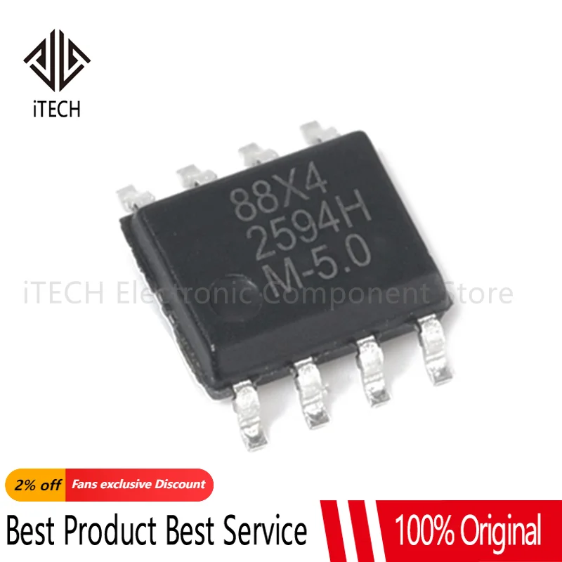 1PCS LM2594HVM-5.0/NOPB LM2594HVM-5.0 2594HM-5.0 2594HM SOP8 Original inventory of integrated Chip