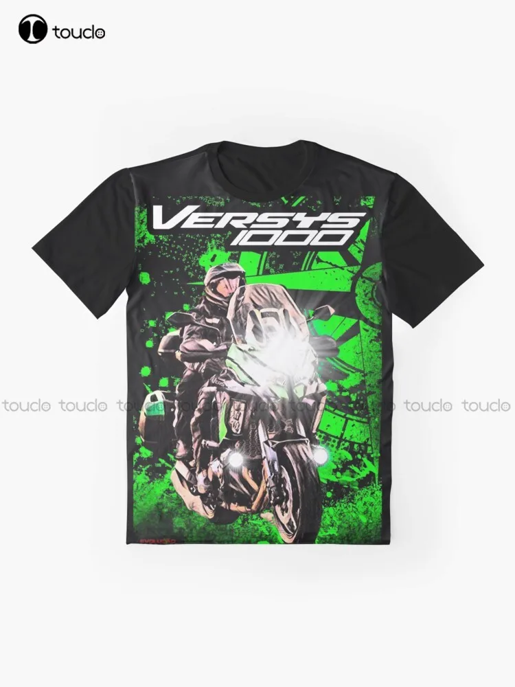 Kawa Versys Touring 1000 Rider Chopper, Bikers, Dirt Bike, Cafe Racer, Motorbike, Motorcycles Graphic T-Shirt Custom Gift Xs-5Xl