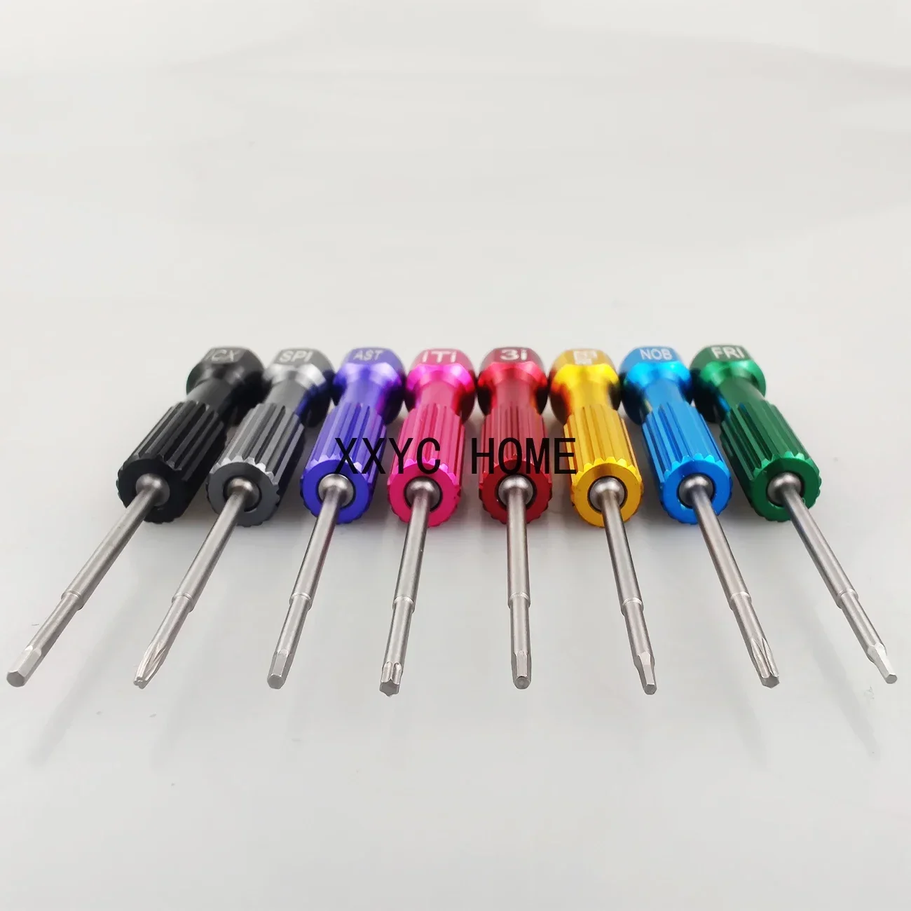 8Pc/Set Stainless Steel Implant Screwdrivers Dental Planting Screw Driver Tools Micro Abutment Holder Stand Dentistry Equipment