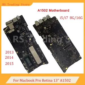 Bilashmart Original A1502 Motherboard Macbook Pro Retina 13 A1502 Logic Board 820 3536 A 820 3476 A 820 4924 A 2013 2014 2015