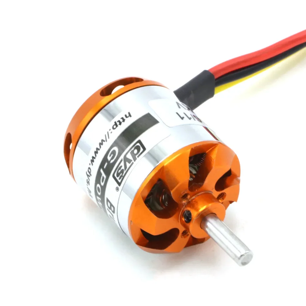 DYS D2836 750KV 880KV 1120KV 1500KV Motore Brushless 2-4S Per RC ad ala fissa/MultiCopter/QuadCopter/Aerei multiasse