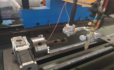 LGK 120 200 Ampere CNC-Pilot-Bogenplasmaschneider mit integriertem Kompressor