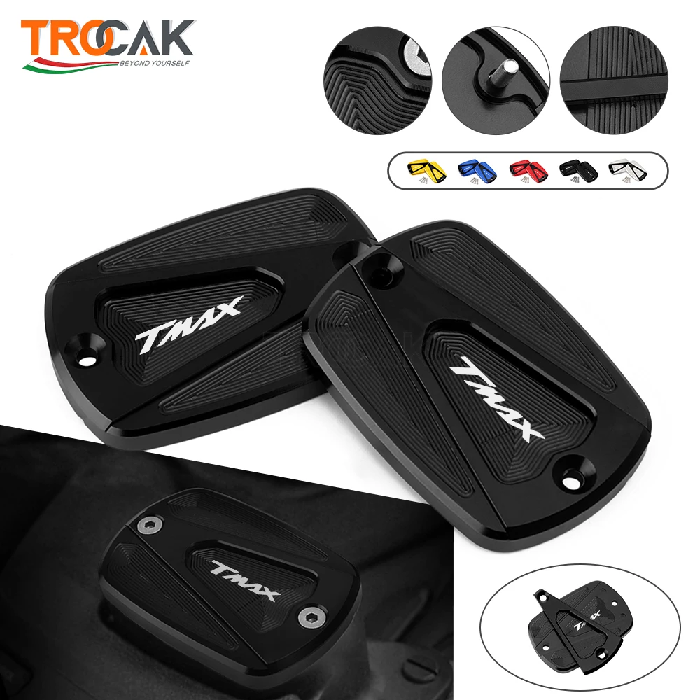 For YAMAHA T-Max TMAX 530 500 560 TMax530 SX DX TECH MAX TMAX560 Motorcycle Brake Fluid Cap Master Cylinder Reservoir Cover