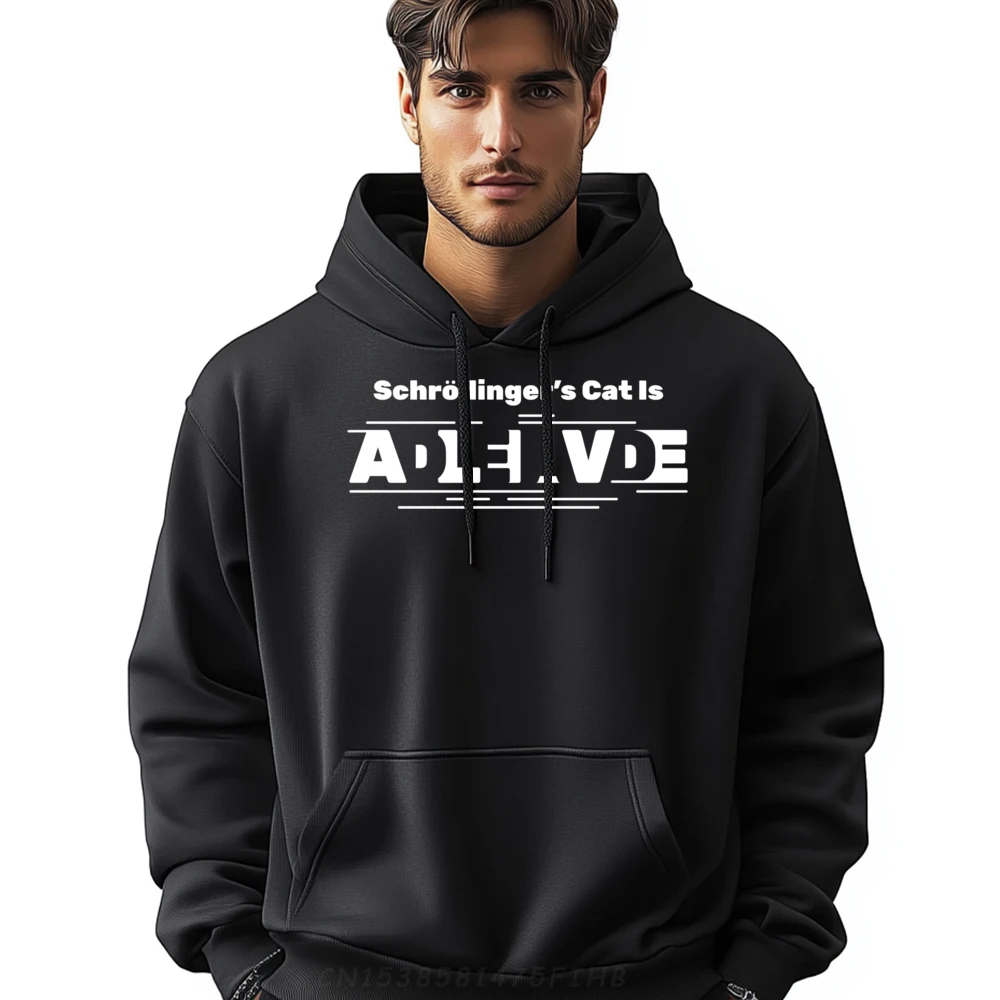 

Schrodinger Is Cat Is Alive Dead Brand Clothing New Hoodies Hoodie Men Creative Christmas Sweater