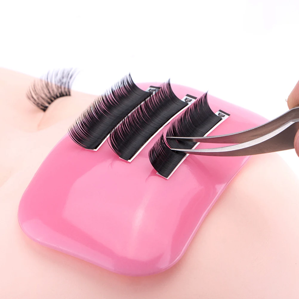 

Eyelash Planting Pads Beauty Tools Reusable Silicone Gasket Eyelash Extension Supplies Static Electricity Washable Salons
