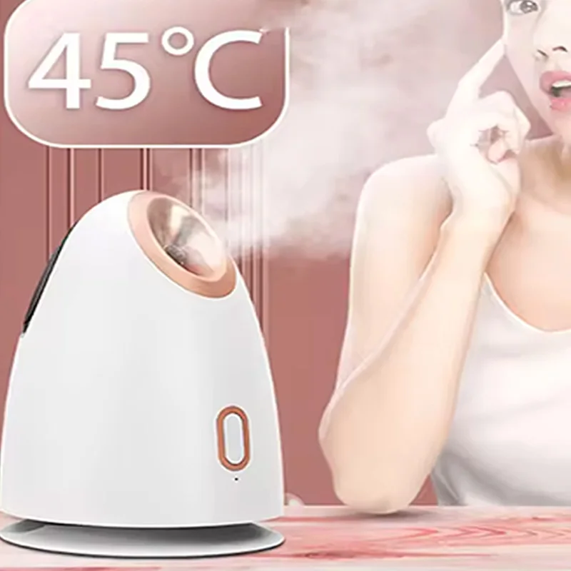 Gezichtsstomermasker voor thuis, multifunctioneel hoogfrequent waterion-stoomspa-apparaat voor de huid, thuisauna-spa-spuittool