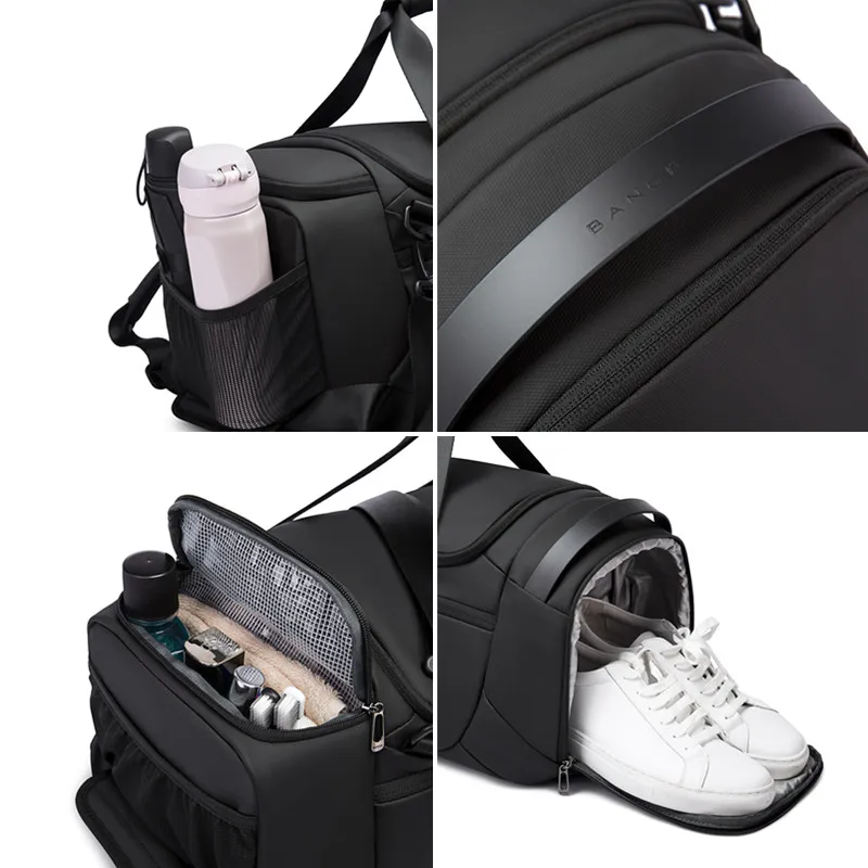 Imagem -05 - Bange-bolsas Esportivos Impermeáveis para Homens Bolsas de Ginástica para Treinamento de Fitness Bolsa de Esporte ao ar Livre Bolsas de Separação Molhados Secos