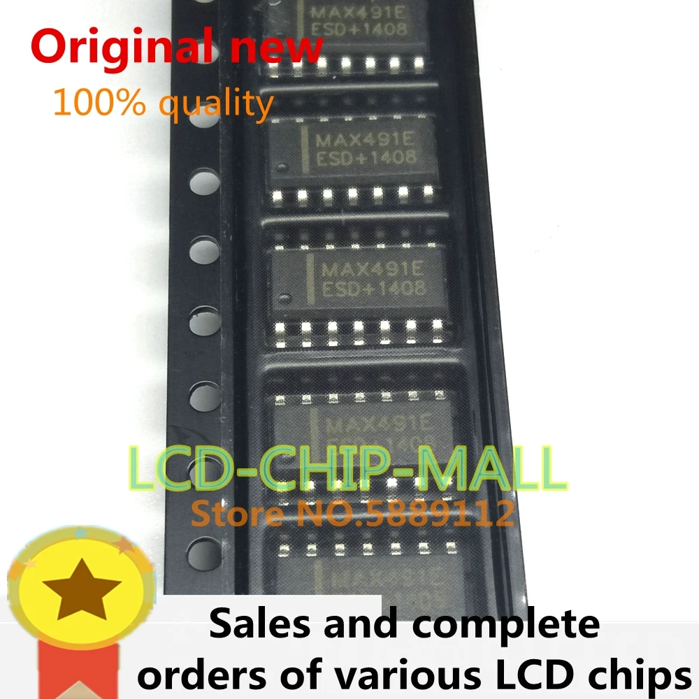 1PCS MAX491EESD SOP MAX491 SOIC  CHIPS IN STOCK