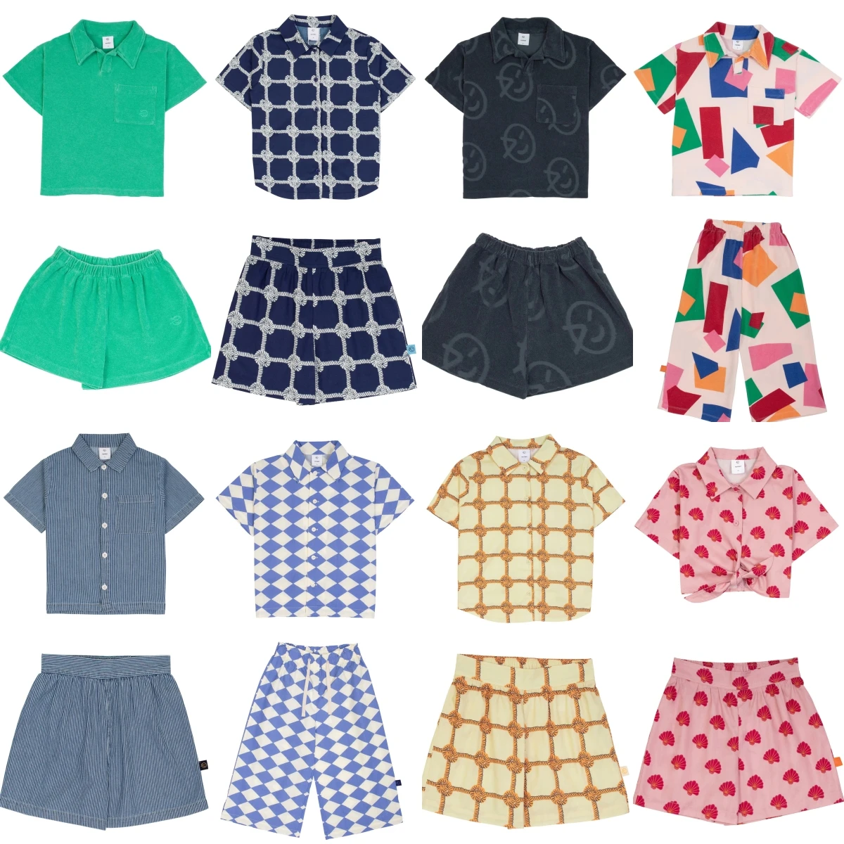 

Korean Children's Clothes Shirts Shorts For 2024 New Spring Summer Child Girls Boys Blouse Pants Kids Clothings 2 To 8 Years