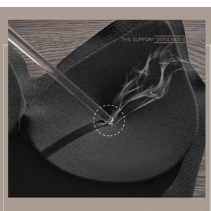 UBAU-U شكل حمالة صدر عارية الذراعين غير ملحومة للنساء ملابس داخلية رقيقة مثلث كأس لقاء مثير الملابس الداخلية الصيف أفضل 10 امرأة نحيفة مبيعا في البيكيني - رقم 5