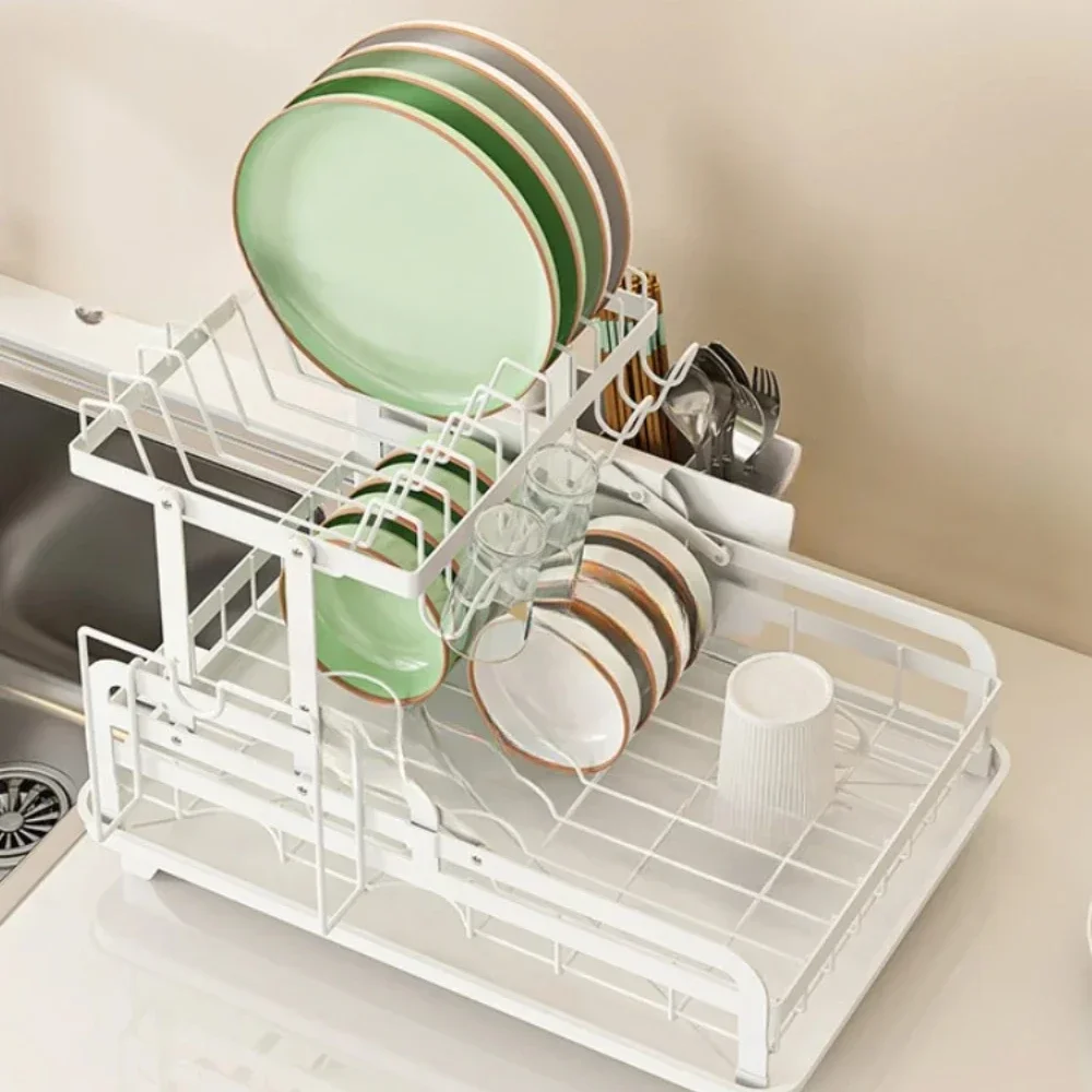 

Customizable Tableware Storage Rack Knife and Fork Organizer Frame Kitchen Multifunctional Rack Items Shelves