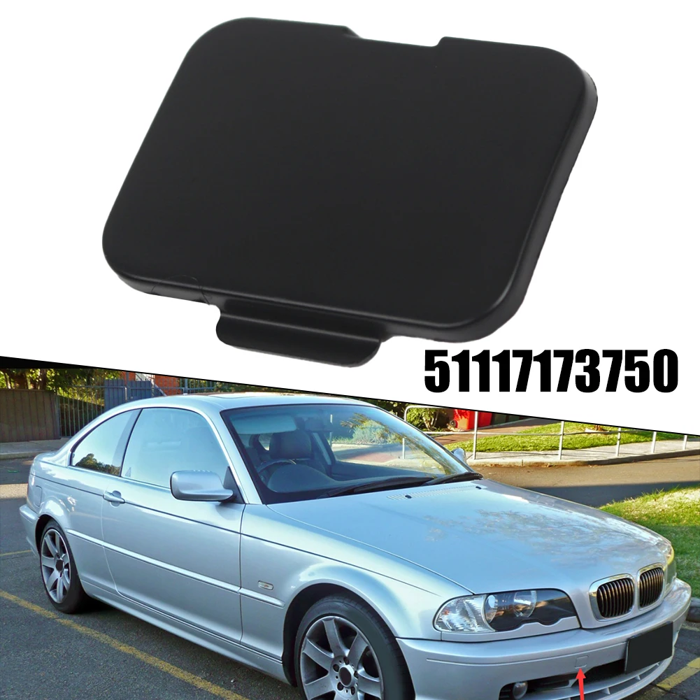 

Для BMW E46 3 серии 1998 2006, передний бампер, крышка буксировочного крюка прицепа, материал ABS, номер детали 51117173750 для купа и