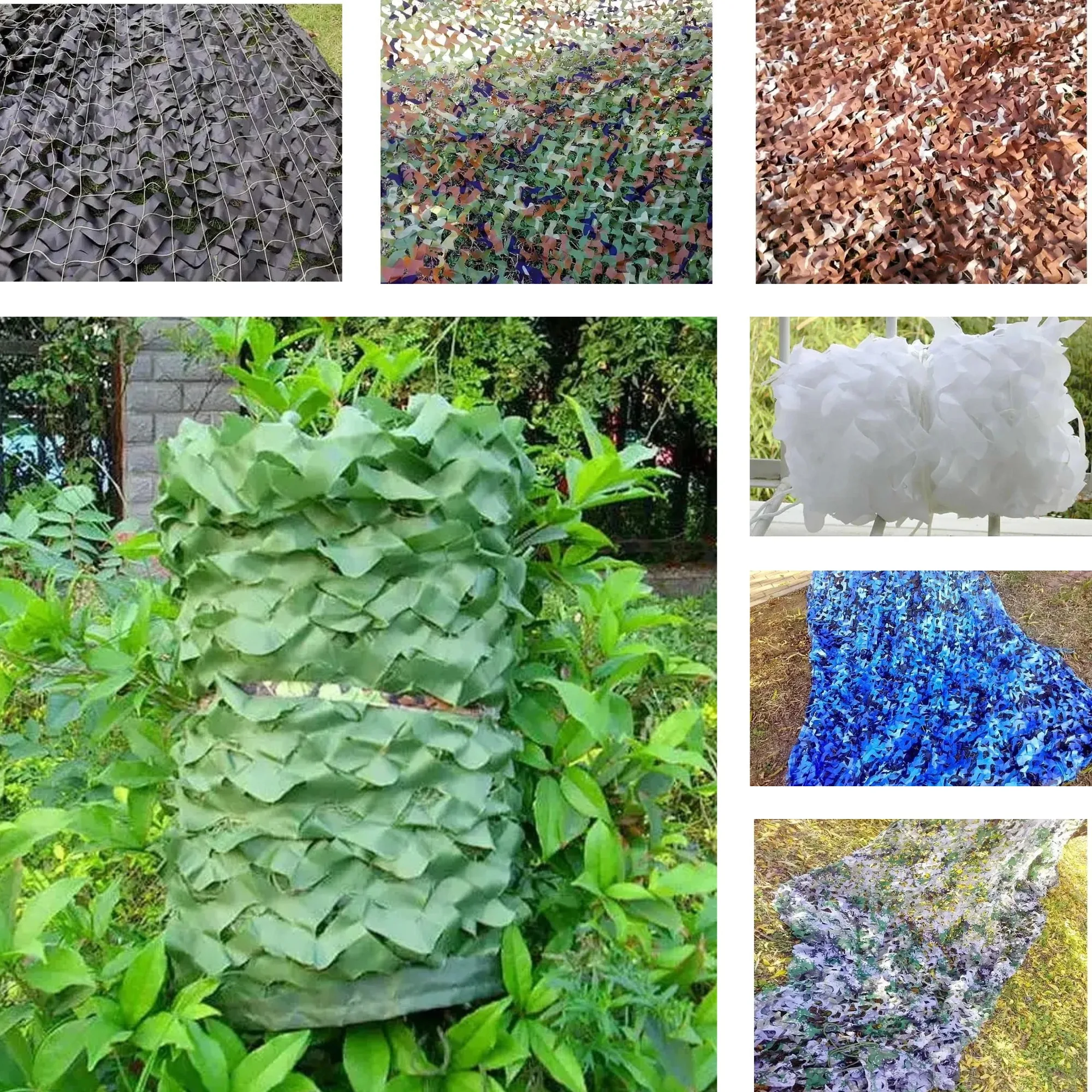 

Camo Netting Hunting Camouflage Net 2Mx3M Woodland Training Sunshade Mesh Nets for Camping Sun Shelter Car Shade Covers Tactical