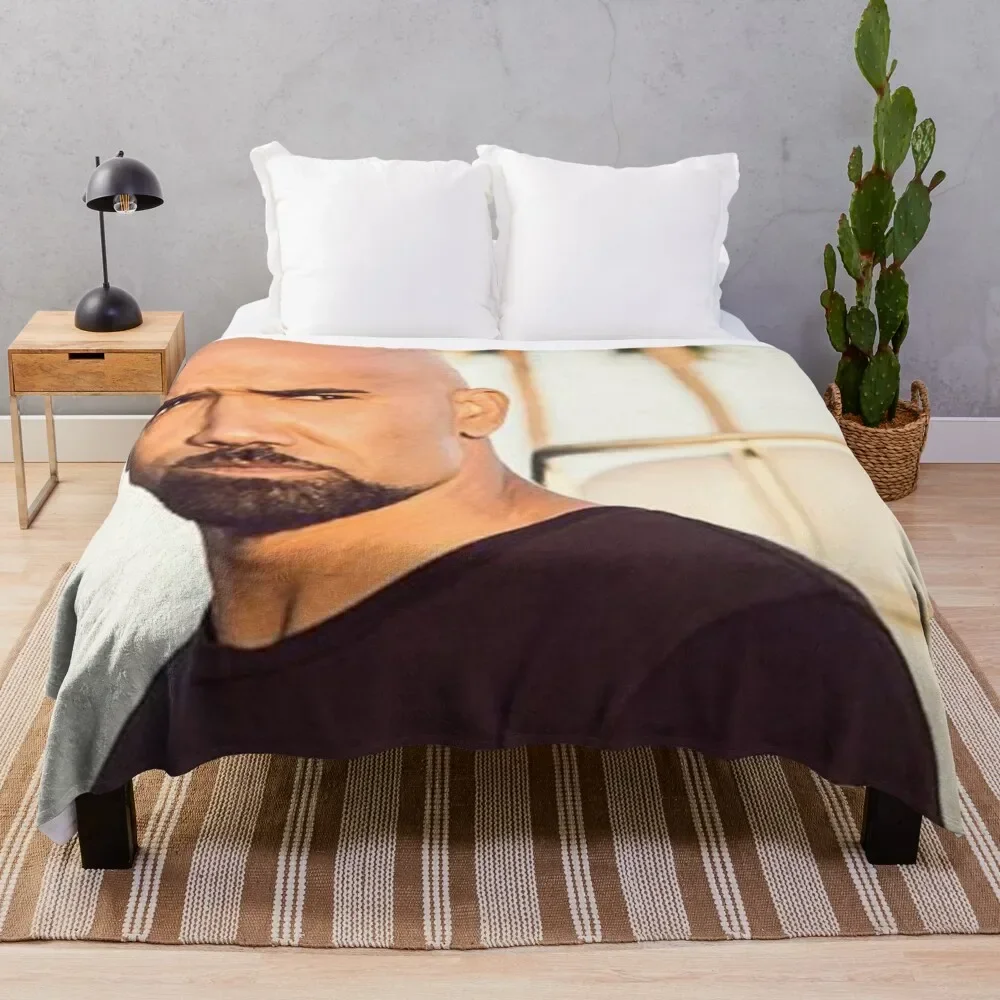 shemar moore Throw Blanket Baby for babies for sofa Blankets