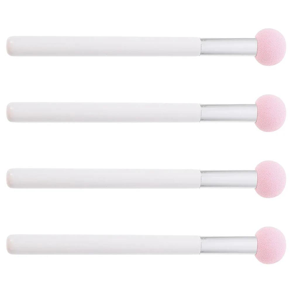 

4Pcs Powder Makeup Tools Fine Smooth Mushroom Head Sponges for Daily Professional Use Washable Reusable