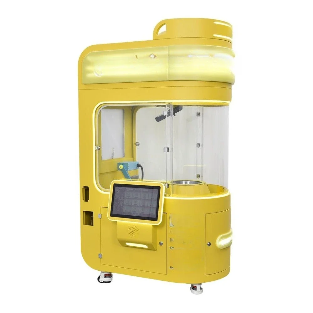 Intelligent marshmallow machine Automatic self-service fancy Internet celebrity business machine Internet celebrity stall unma