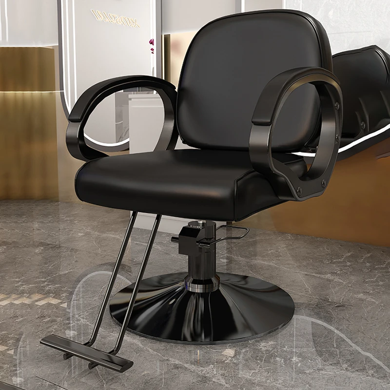 

Классические универсальные парикмахерские стулья, простые модные стулья премиум-класса для салона красоты, европейское кресло для хранения, мебель для салона Kosmetyczny