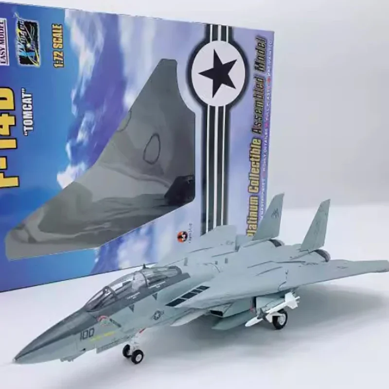 Plastic 1:72 Scale 37188 F-14B F-14 VF-103 Alloy Finished Simulation Model Static Decoration Souvenir Gifts For Adult Boy