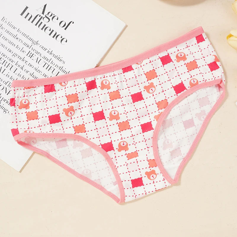 Soft Panties Women Breathable Female Panties Girl Pink Underpants Japanense Low Waist Briefs Intimate Underwear Feamle Lingere