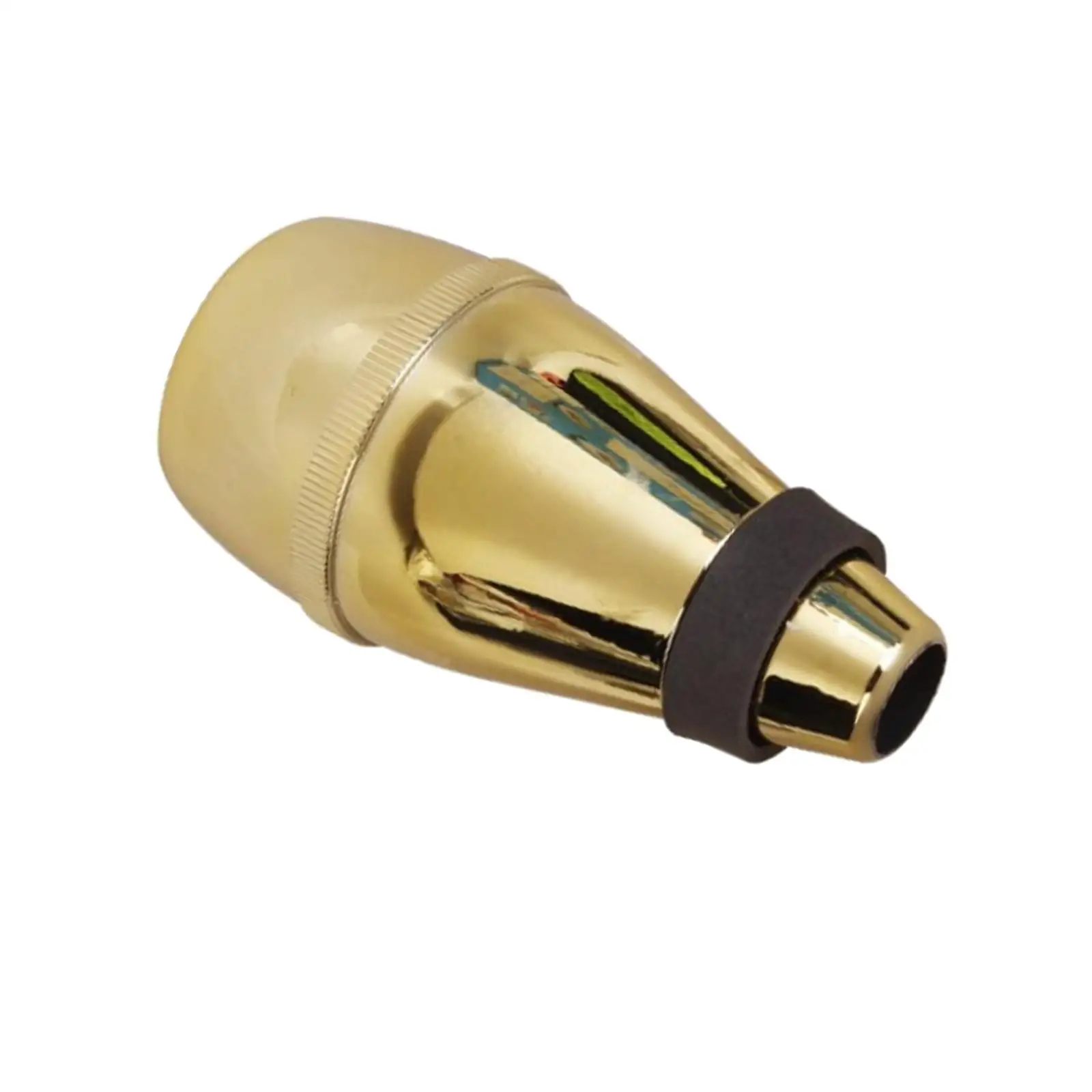 Portable Trumpet Practice Mute Compact Noise Suppressor for Music Student Teaching and Learning Bb Trumpet