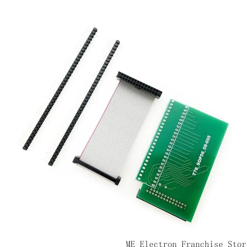 

SSOP56 Adapter Socket 0.8mm Pitches SOP56 08-005 SSOP56 Adapter Board Replacement For T76 Chip Programming Testing