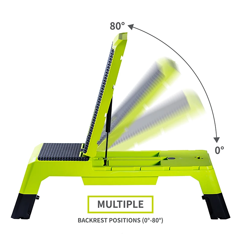Multi‑Height Aerobic Step Platform Detachable Risers Home Gym Fitness Exercise Board
