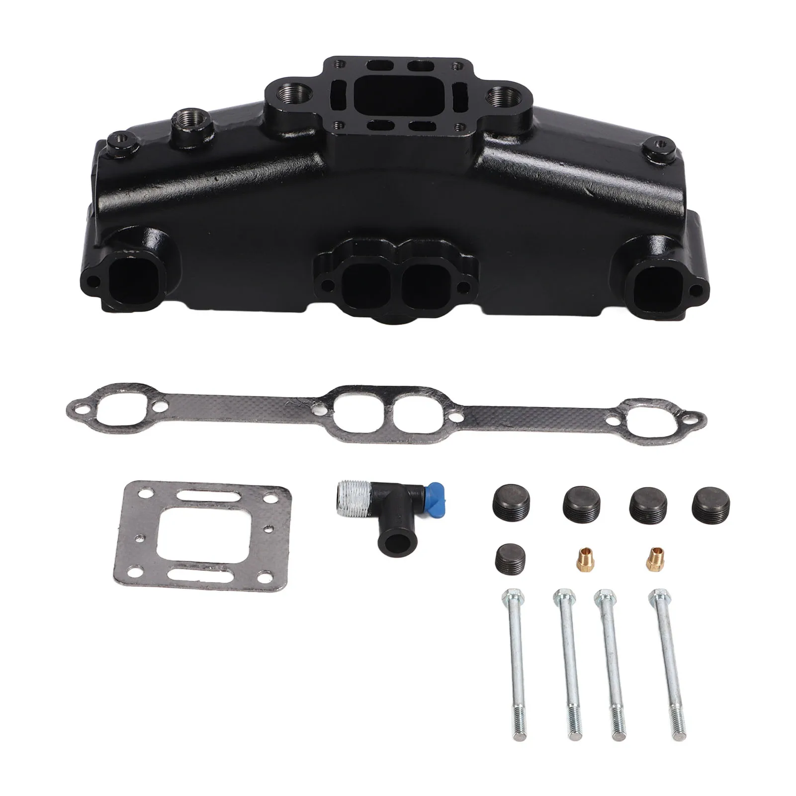860246 860246A7 Marine Exhaust Manifold 87114 Exhaust Manifold Assembly Set Replacement for MerCruiser V8 5.0L 5.7L 1983 to 2003